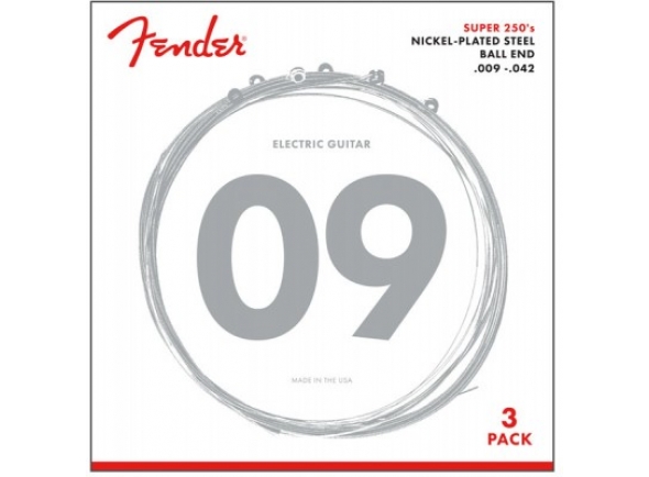 Fender 250L-3-packs Guitar Strings Fender 250L-3-packs Guitar Strings